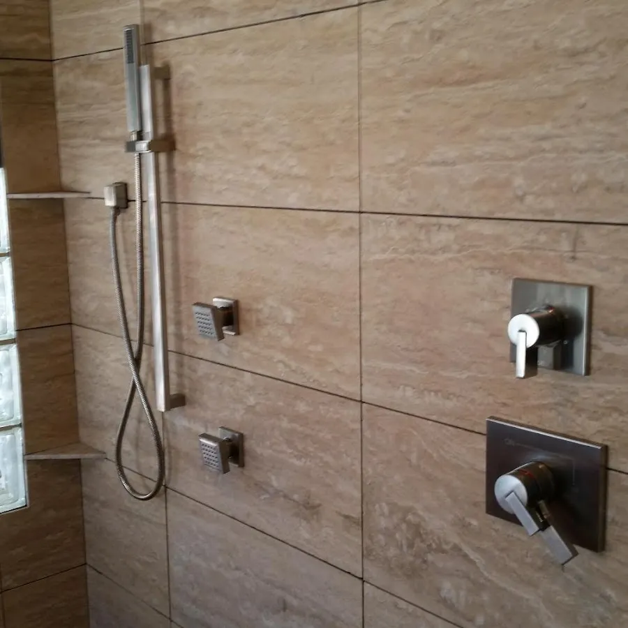 Shower fixture installation for Water Heater Installation in Brooklyn Park